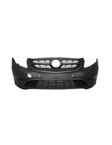 Front bumper Gray With Holes Sensors for Mercedes Vito W447 2014 onwards Aftermarket Bumpers and accessories