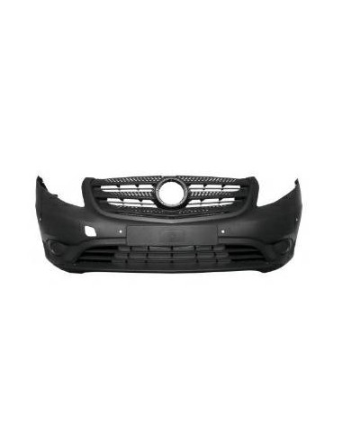 Paraurti anteriore Grigio Con Fori Sensori per Mercedes Vito W447 2014 in poi Aftermarket Paraurti ed accessori