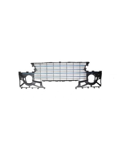 Grid front bumper central with chrome trim for 307 2005 to 2007 Aftermarket Bumpers and accessories