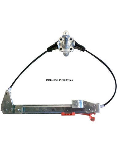 Lave-glace manuel arrière droite pour Peugeot 207 SW 2006 ci-après 4 portes Aftermarket Lève-vitre