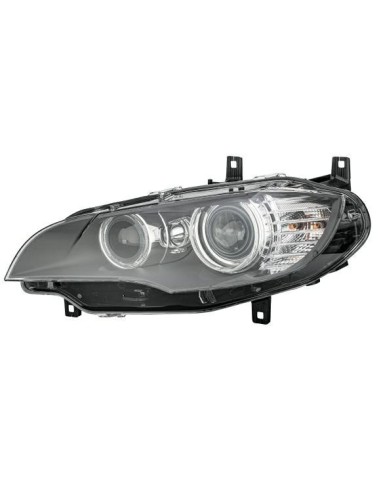 Faro izquierdo bixenon d1s-h8 afs para bmw x6 e71 2008 en adelante hella Iluminación