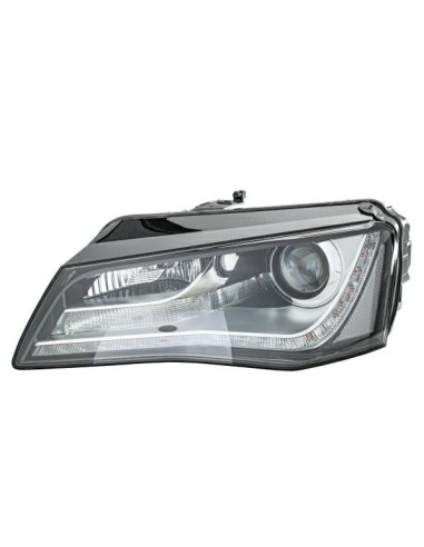 Left headlight xenon d3s-h7 afs for audi a8 2010 onwards hella Lighting