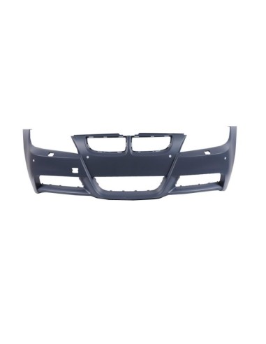 Front bumper primer with headlight washer + PDC for 3 series e90-e91 2005- m-tech Aftermarket Bumpers and accessories