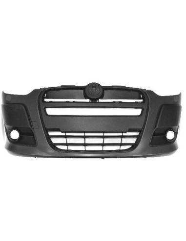 Front bumper primer with fog lights for fiat doblo 2009 to 2014 Aftermarket Bumpers and accessories
