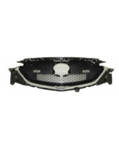 Front grille chrome-black for mazda cx-5 2017 onwards Aftermarket Bumpers and accessories