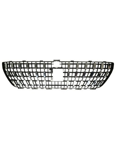 Front grille with golden vertical moldings for 3008 2016- Aftermarket Bumpers and accessories