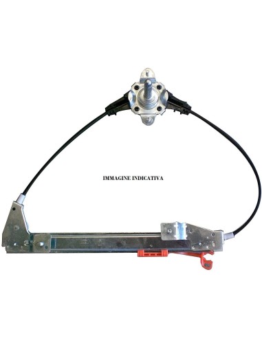 Rear right manual window lifter for peugeot 208 5p 2012 onwards