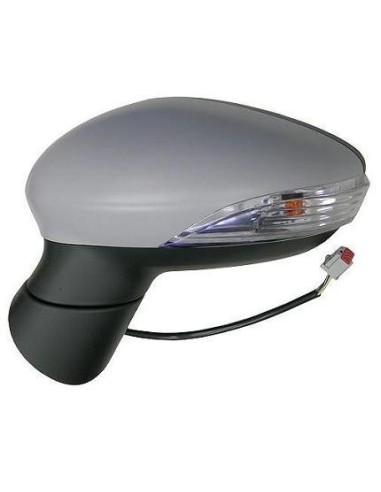 Left rearview mirror for Fiesta 2012 to 2016 Electric arrow courtesy 8 pins