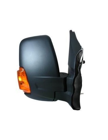 Espejo retrovisor izquierdo para Transit 2013 - Indicador de ángulo manual Brazo corto W16W 2 pines