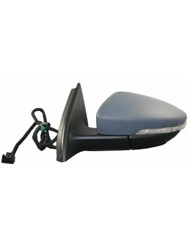Espejo retrovisor derecho para VW Passat 2010 a 2013 Flecha eléctrica 6 Pines