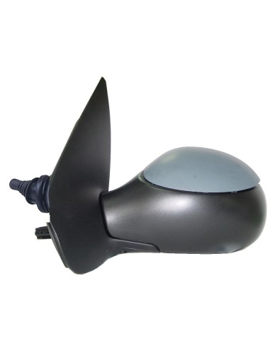 Mechanical right rearview mirror to be painted for peugeot 206 1998 onwards