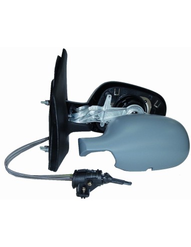Mechanical right rearview mirror to be painted probe for renault scenic 1999 to 2003