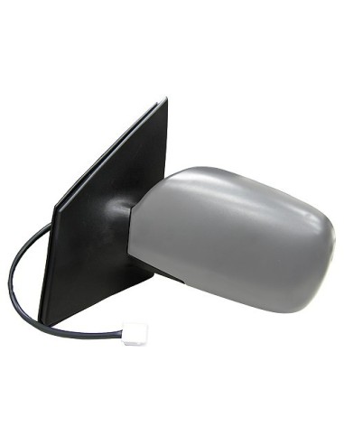 Thermal electric right rearview mirror to be painted for toyota yaris 1999 to 2002