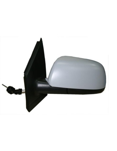 Mechanical right rearview mirror to be painted for vw polo 2001 to 2005
