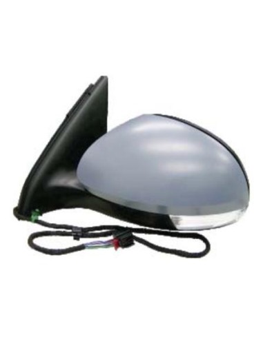 Thermal electric right rearview mirror to be painted for vw tiguan 2007 onwards