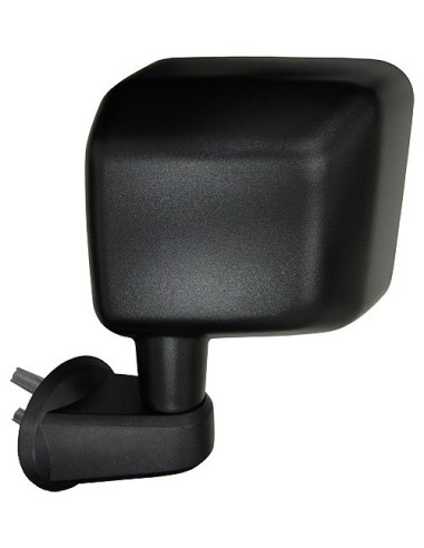 Black manual right rearview mirror for jeep wrangler 2007 onwards
