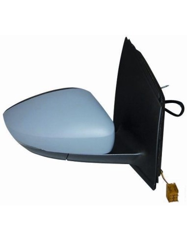 Mechanical left rearview mirror to be painted with arrow for vw polo 2009 onwards