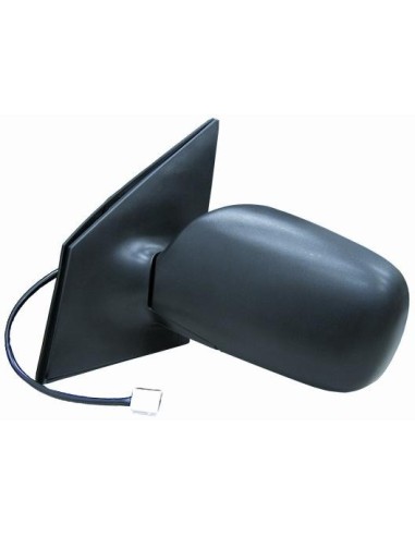 Black thermal electric right rearview mirror for toyota yaris towards 2000 onwards