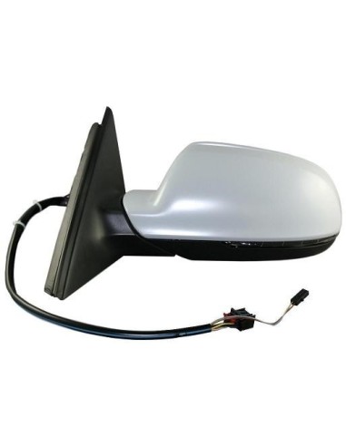 Thermal electric right rearview mirror with arrow for audi a4 2008 to 2011