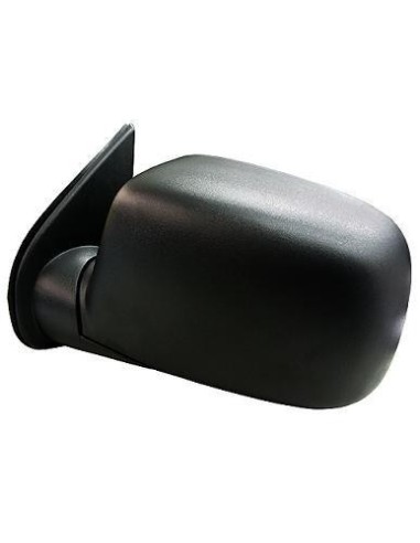 Black thermal electric right rearview mirror for isuzu d-max 2002 onwards