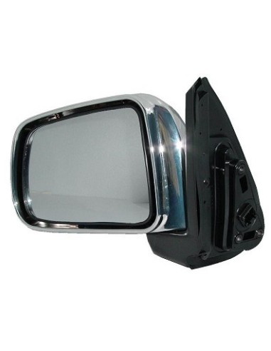 Electric left rearview mirror chrome for honda cr-v 1996 onwards