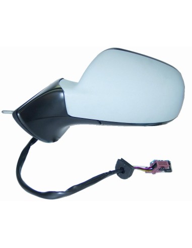 Electric right rearview mirror re-sealable with probe for peugeot 407 2004 onwards