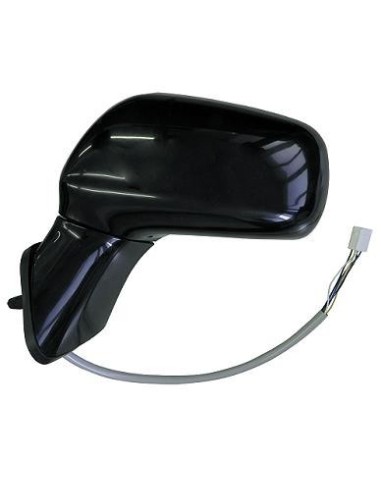 Black electric left rearview mirror for toyota corolla towards 2004 to 2009