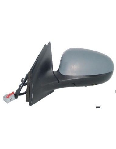 Thermal electric right rearview mirror to be painted for fiat chrome 2005 to 2008