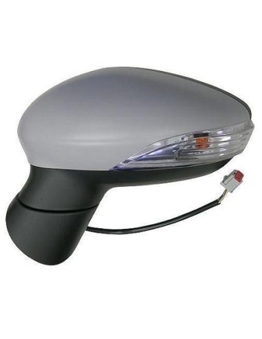 Thermal electric right rearview mirror re-sealable for fiesta 2013 onwards