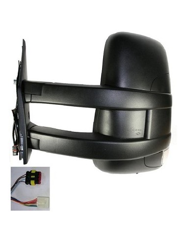 Electric right rearview mirror thermal long arm for daily 2009 onwards