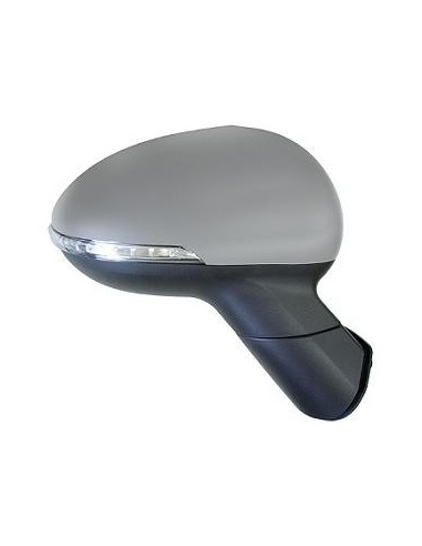 Thermal electric left rearview mirror to be painted for kia rio 2011 onwards