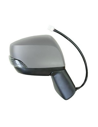 Thermal electric left rearview mirror to be painted for subaru xv 2012 onwards