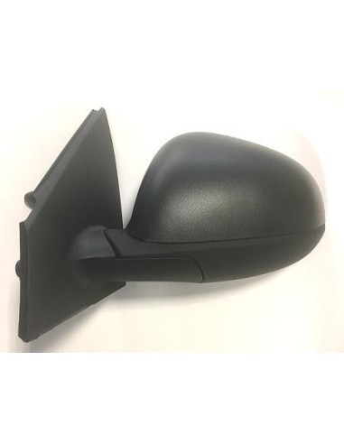 Black mechanical right rearview mirror for ypsilon 2009 to 2011