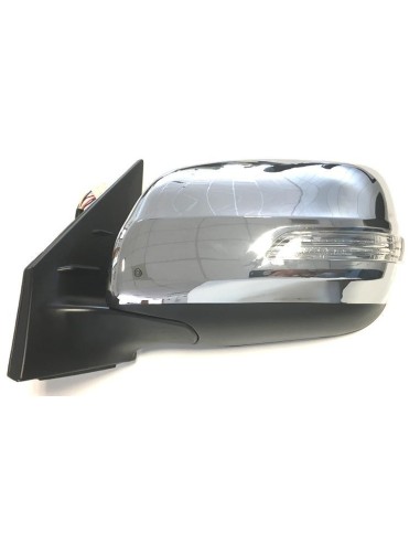 Electric left rearview mirror for 2008 land cruiser on later chrome arrow