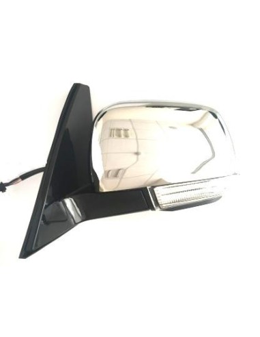 Electric right rearview mirror for closing pajero 2006- arrow and courtesy light