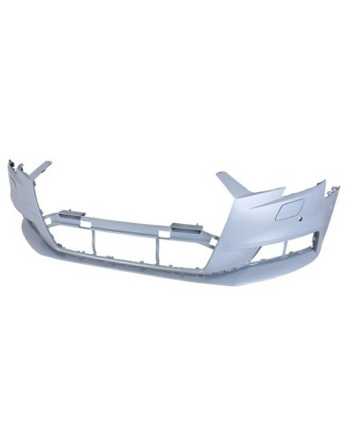 Front bumper primer with headlight washer and pdc and PA for Audi A3 3P-5P 2016 onwards