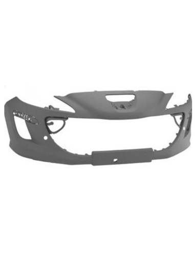 Front bumper primer with PDC and fog lamp holes for 308 2007- Sport-Gt-Cc