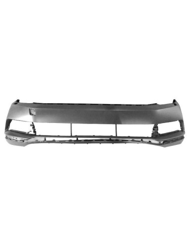 Front bumper primer with headlight washer for Passat 2014 onwards Trend / Comfortline