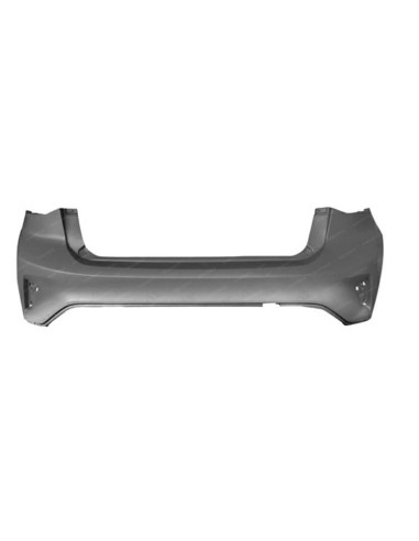 Rear bumper primer for Ford Focus 2018 ONWARDS 5p