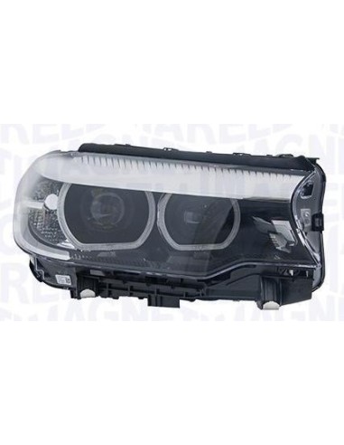 Left headlight for Series 5 G30-G31 2016 onwards led with light conversion