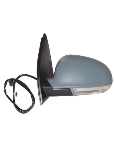 Left rearview mirror for Golf V 2003 to 2009 Electric closing arrow 8 pins