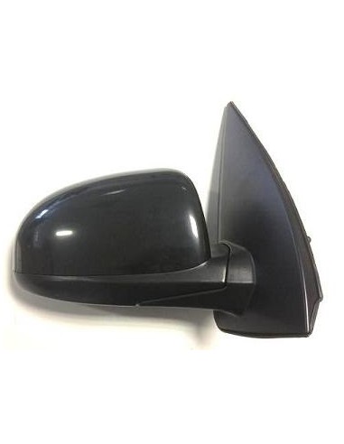 Black electric left rearview mirror for hyundai i10 2010 to 2012