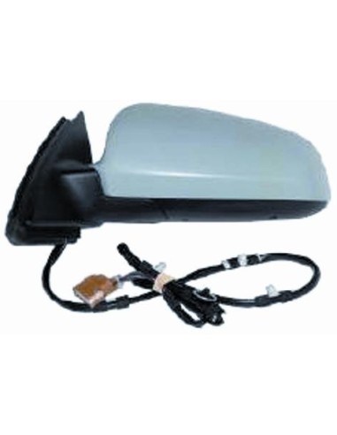 Rear-view mirror dx for A4 sedan and convertible 2004 to 2008 elect. 14 pin memo closure