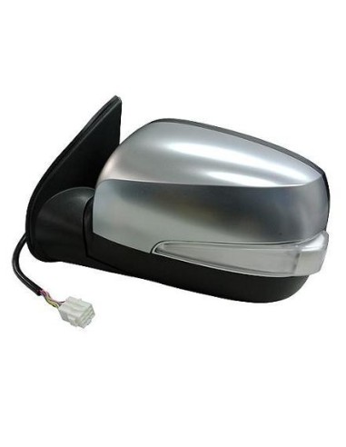 Left rearview mirror for D-max 2006 to 2011 Electric Arrow Chrome 5 pins