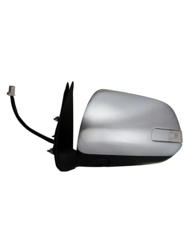 Espejo retrovisor derecho para Hilux 2012 en adelante Flecha eléctrica plegable Cromado