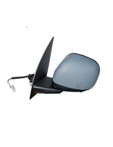 Left rearview mirror for Fiat Panda 2010 to 2011 Electric, Convex, 3 pins,