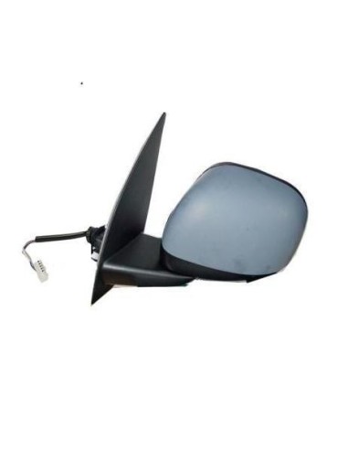 Right rearview mirror for Fiat Panda 2010 to 2011 Electric, Convex, 3 pins,