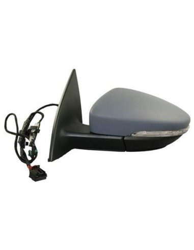 Left rearview mirror for VW Eos 2006 to 2010 Electric arrow 6 Pins