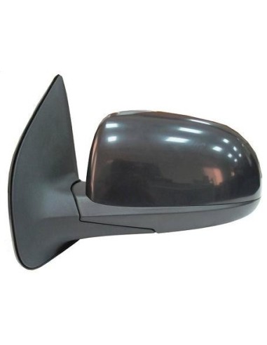 Electric right rearview mirror shot down black for hyundai i20 2008 to 2012