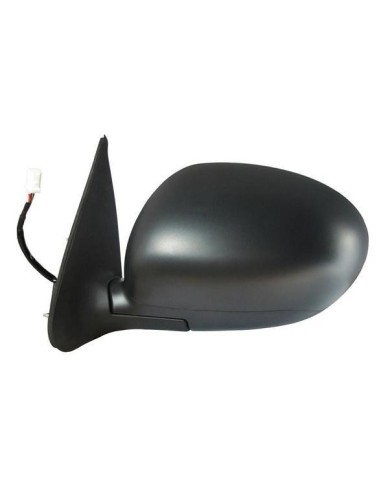 Black electric left rearview mirror for nissan juke 2012 to 2014